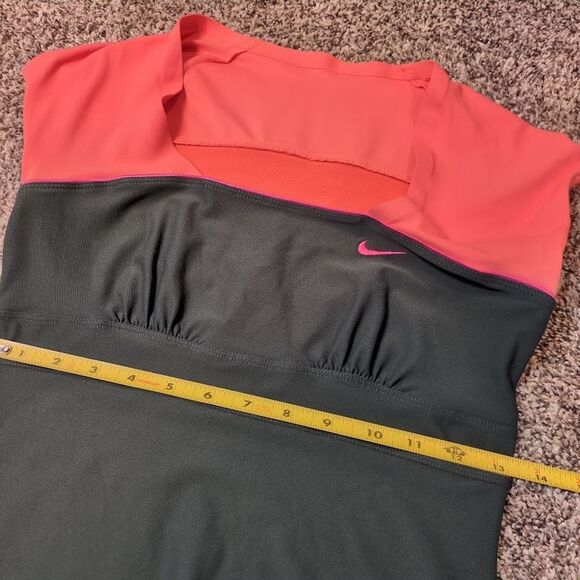 Nike Serena Williams Dress Small Orange Gray Tennis 2009 French Open Activewear - Picture 5 of 9